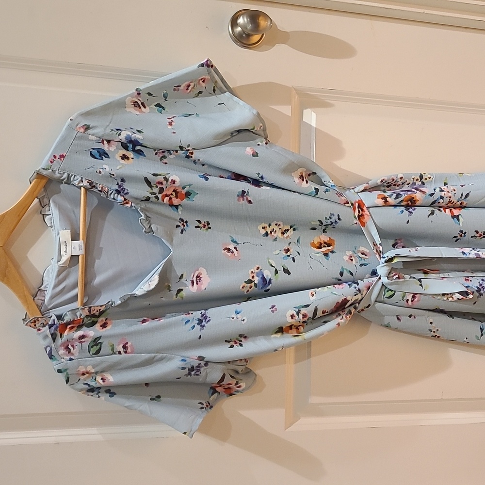 CJ Banks floral dress